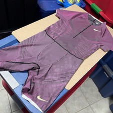 Nike Pro Elite Track Field Speedsuit Fuchsia 2024 Made In USA Small FQ1287-617