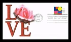 DR JIM STAMPS US COVER LOVE 60C FIRST DAY ISSUE FLEETWOOD