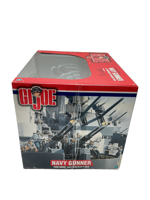 Hasbro GI Joe Limited Edition NAVY GUNNER W/ TWIN MOUNT ANTI