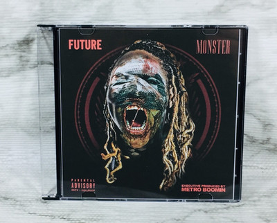 FUTURE - MONSTER (PROMO) MIX CD MIXTAPE (METRO BOOMIN) PARENTAL ADVISORY CD DISC