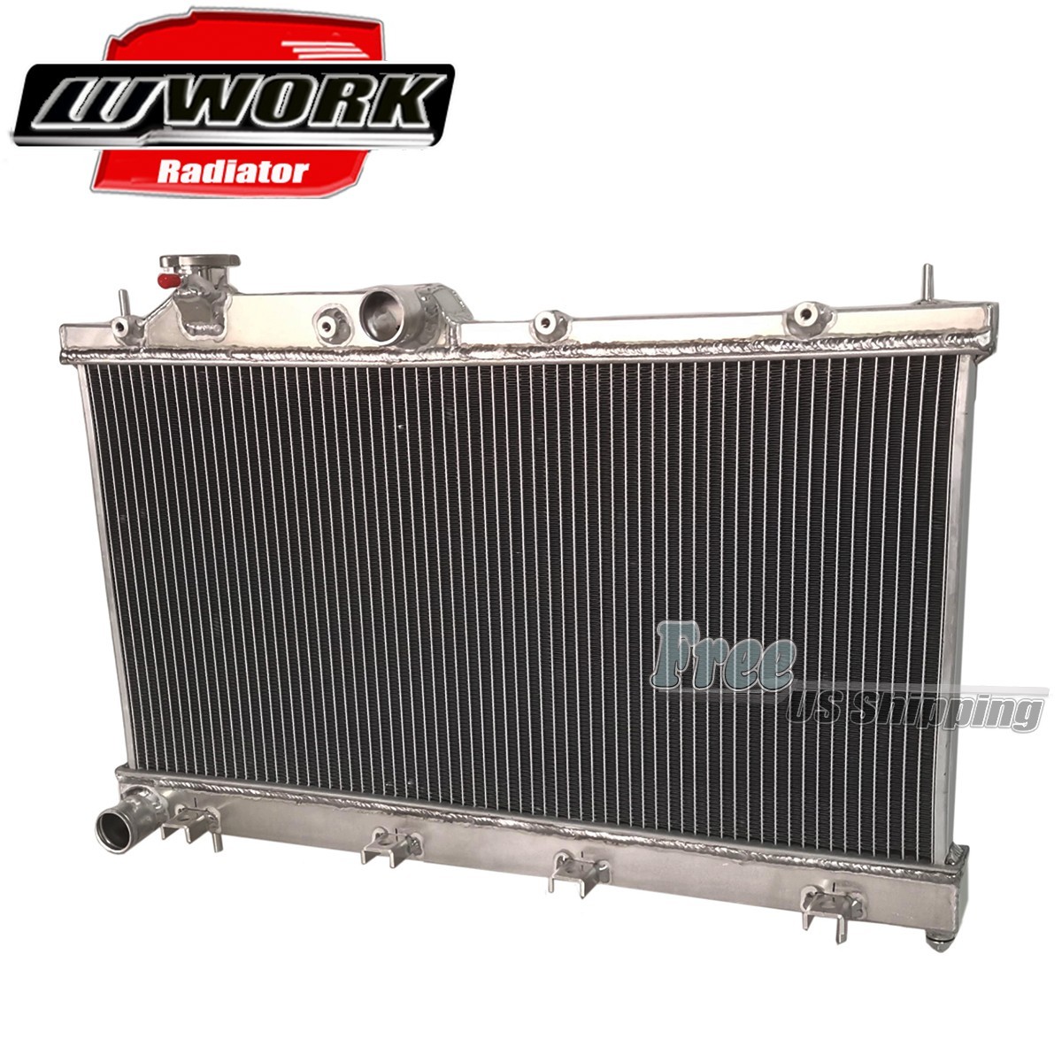 Aluminum Radiator For 2015-2021 2016 2018 20 Subaru WRX VA 2.0L FA20DIT Turbo MT