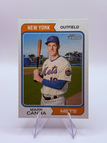 2023 Topps Heritage #127 Mark Canha | Baseball Card