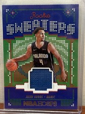 2021-22 Panini NBA Hoops Rookie Sweaters #RSW-JS Jalen Suggs Orlando Magic 