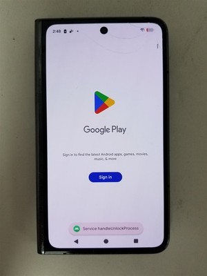 Google Pixel Fold 256GB Black G9FPL (AT&T) Damaged zD2645