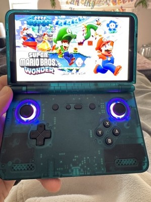 Retroid Pocket Flip 2 Handheld Console Ice Blue Color