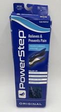 Powerstep Full Length Orthotic Arch Heel Support Insoles Men 9-9.5 Women 11-11.5