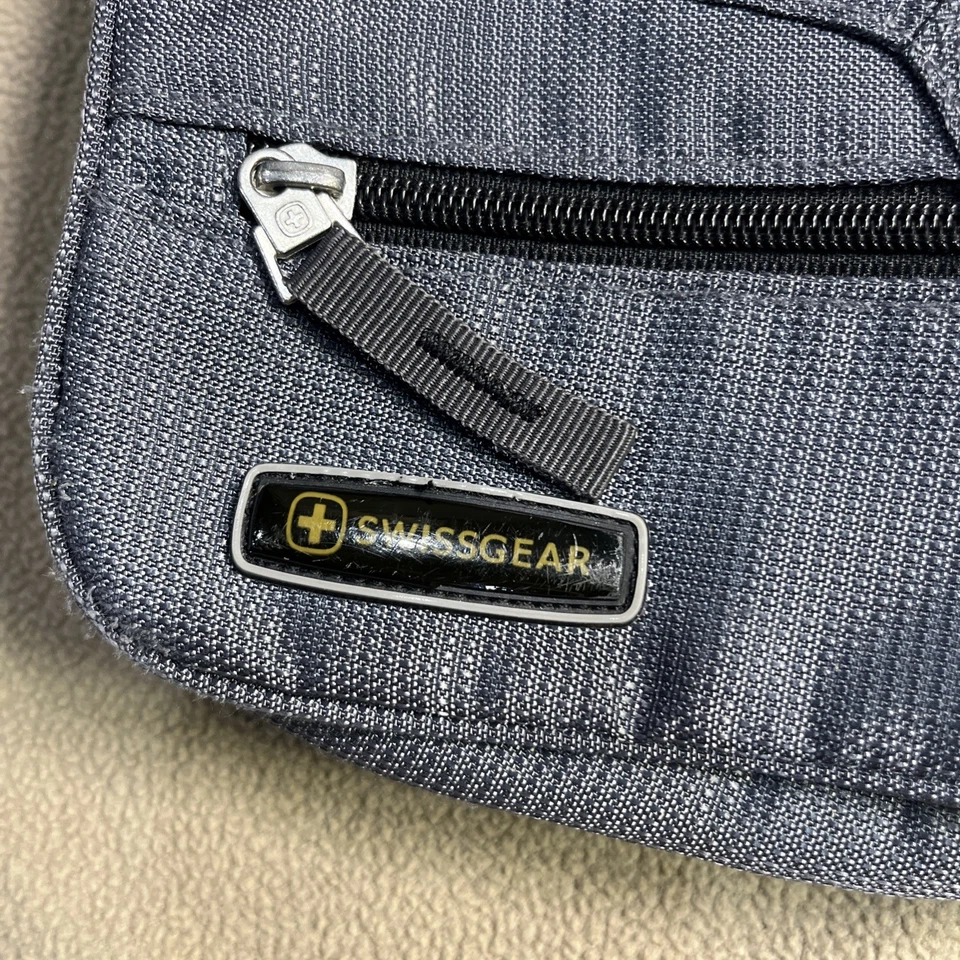 Swissgear Crossbody Small MESSENGER BAG  Gray Travel Shoulder Purse - Image 2 of 4