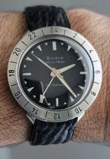 GORGEOUS 1969 Bulova Accutron 214 Astronaut Moon Landing Year Men's Watch