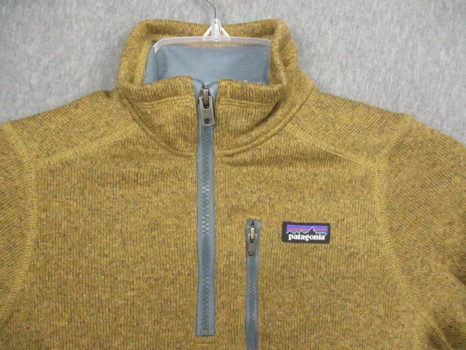 Suéter Patagonia Better 1/4 Cremallera Pullover Juvenil XS 5-6 Nido Marrón Polar 65706 Foto 4 de 4
