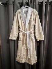 Monarch Cypress Luxe Spa Robe   Ecru   OS/L   NWT