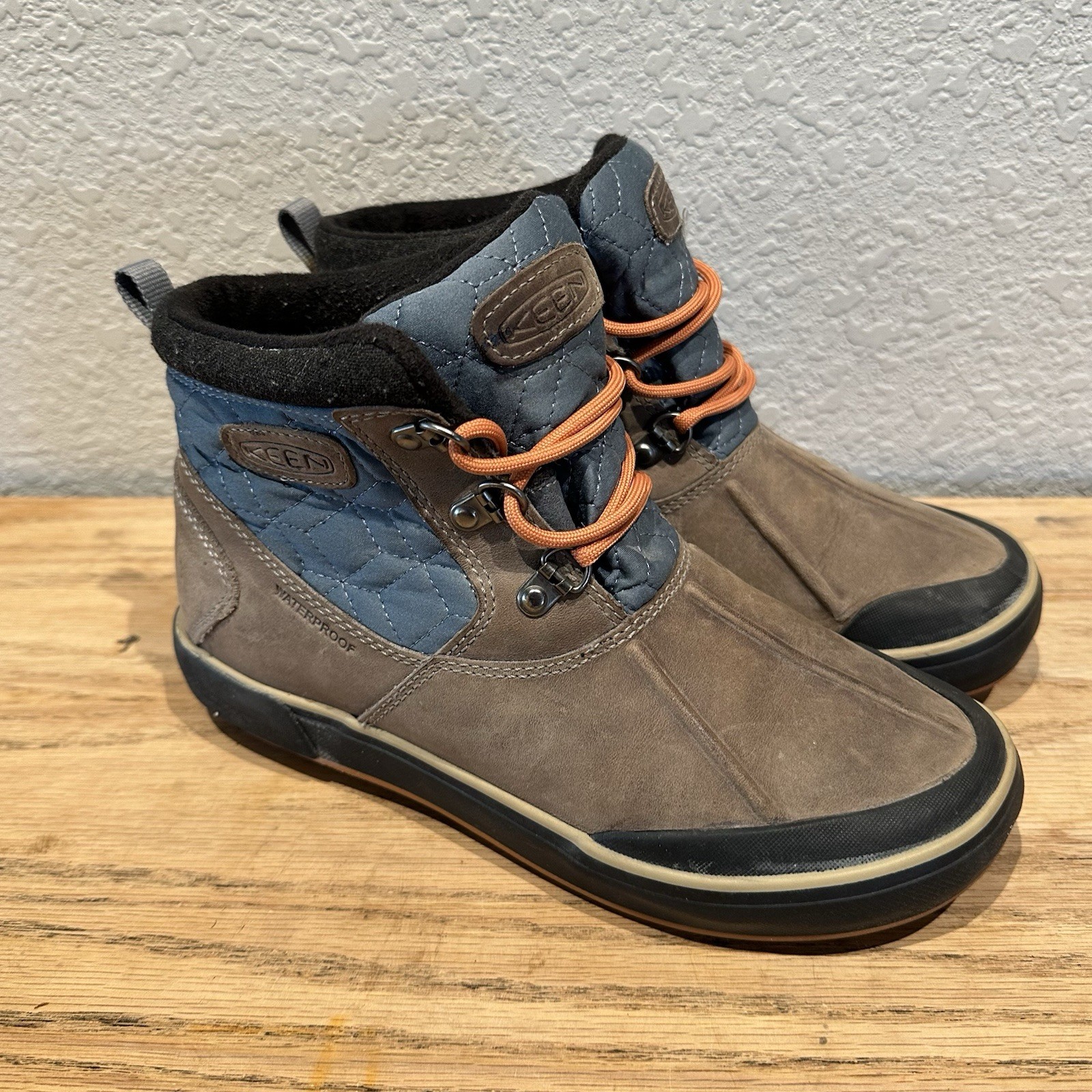 Stivali impermeabili Keen donna 6 5 W Elsa II multicolore pelle punta tonda 1019637