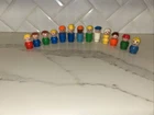 Vintage Little People Wooden And Plastic Figures Lot 13 Characters Fisher Price