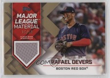 2022 Topps Update Major League Material Gold 16/50 Rafael Devers #MLM-RDE 05ja