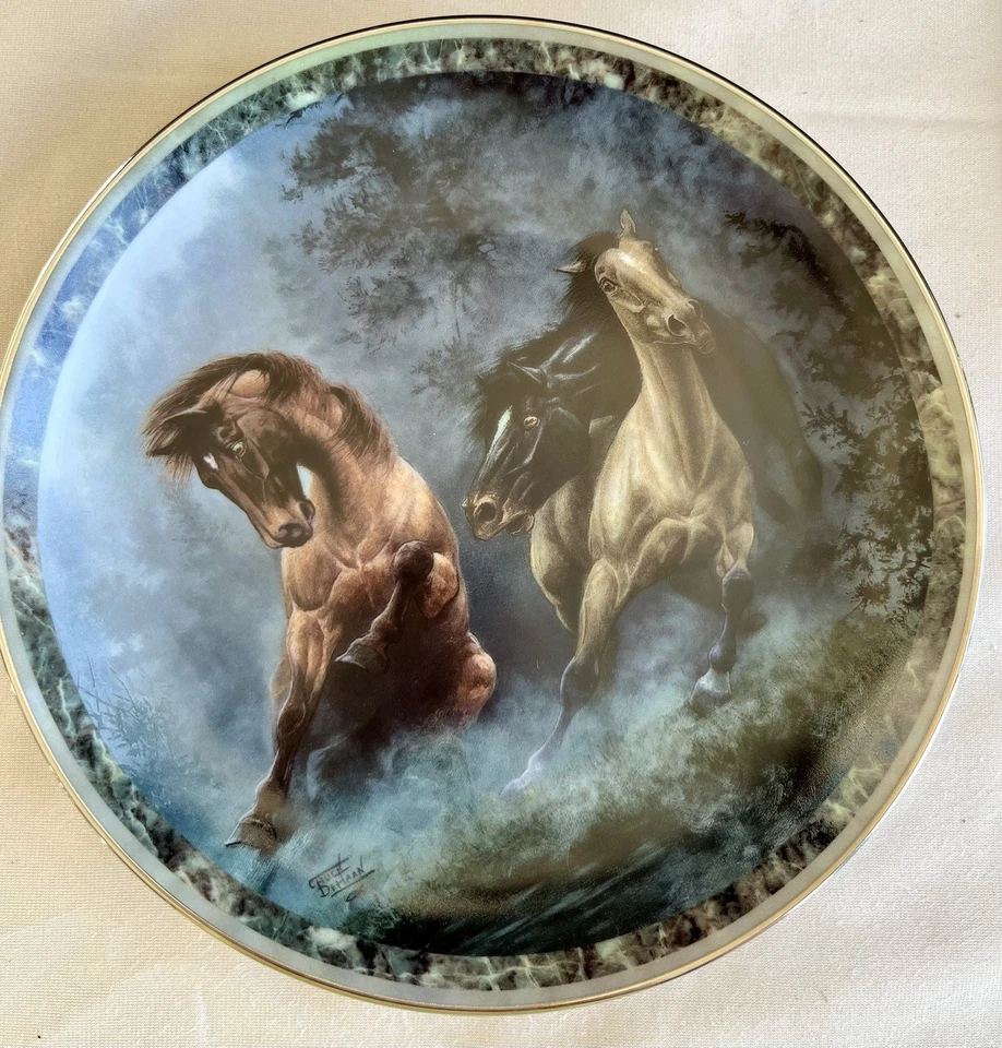 Colección Gloria Galopante de 5 por Chuck DeHann de The Bradford Exchange Foto 4 de 4