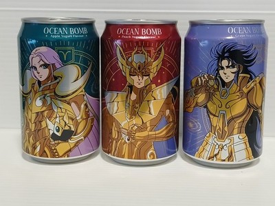 Ocean Bomb Saint Seiya  Limited Edition Gold Saints  Aries-Virgo-Gemini Set of 3