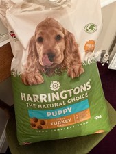 Harringtons Puppy Dry Dog Food (Turkey & Rice, 10kg) UK STOCK BNIP & SEALED 2.15 per kilo
