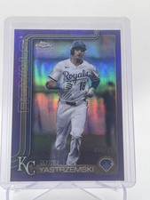 2025 Topps Chrome Update Series - Mike Yastrzemski #USC44 Purple Refractor /250