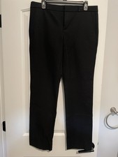 Banana Republic Women s RYAN Pants. Straight Leg, Size 10L. True Black