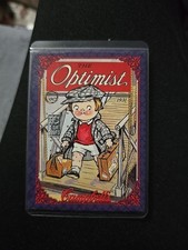1 GR Silver .999 Custom Trading Card 1/1 Features Campbell's Soup Kids Optimist