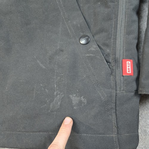 Milwaukee Jacket Mens Large Black M12 Heated Gear Coat Hooded Midweight +READ+ - Picture 5 of 19