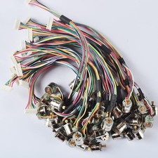 BAENRCY 50pcs DC 1.5V-3V 4 Wire 2 Phase Micro Stepper Motor with Output Coppe...