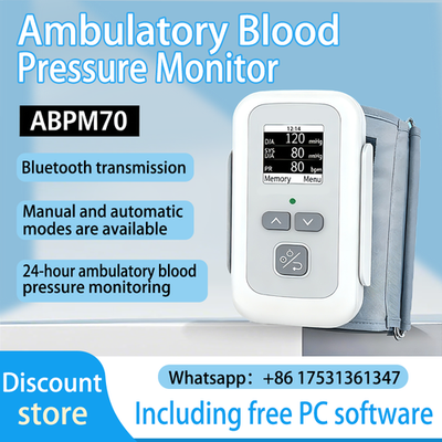 #ad Ambulatory Blood Pressure Monitor Upper Arm NIBP Holter Machine ABPM70 $239.00