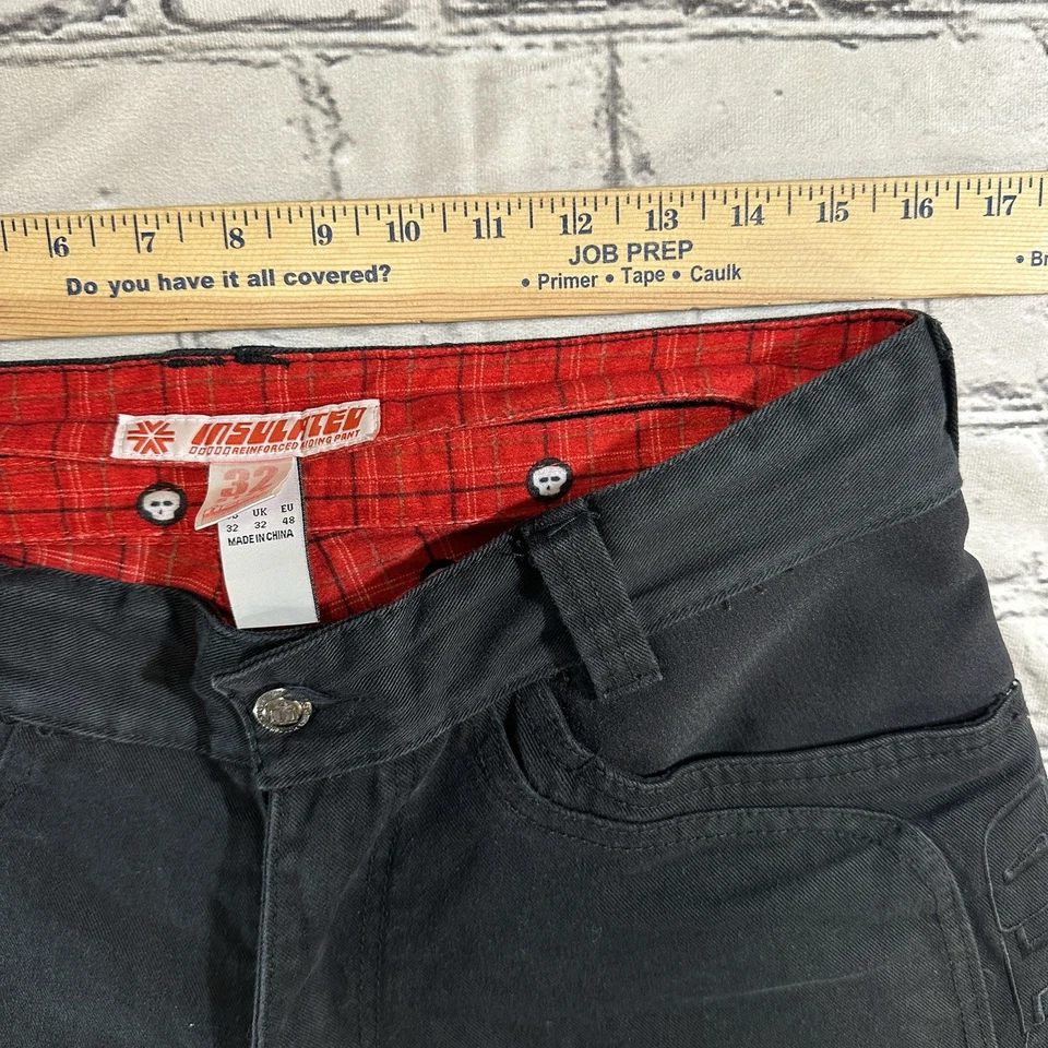 Pantalones Icon Para Hombre 32 Regular Negro Super Duty Asphalt Technologies Motocicleta Foto 4 de 4