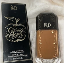 KVD BEAUTY GOOD APPLE FULL COVERAGE SERUM FOUNDATION, 072 TAN ( 2 PACK )