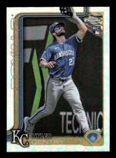 2025 Topps Chrome Logofractor Edition #218 Tyler Gentry Rookie Royals