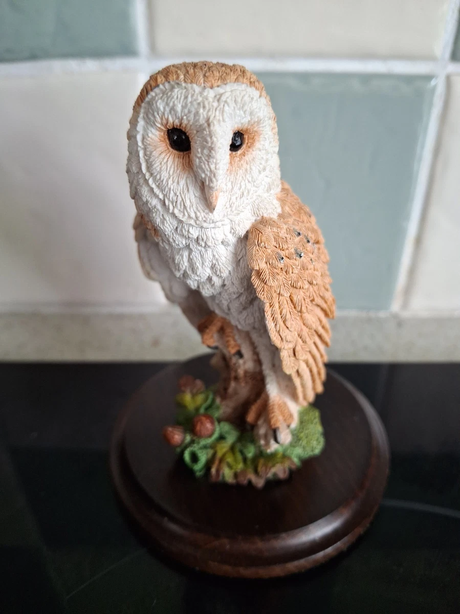 Country Artists フクロウ置物 1990年英国製 Barn Owl Country Artists
