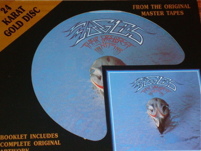 EAGLES／グレイテストヒッツ ／イーグルス／24k GOLD CD EAGLES ~ THEIR GREATEST HITS ~ DCC 24 KARAT GOLD CD | eBay