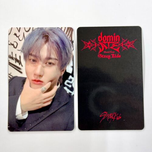 Stray Kids World Tour dominATE JYP SHOP cartolina fotografica speciale ufficiale 4*6 - Foto 4 di 9