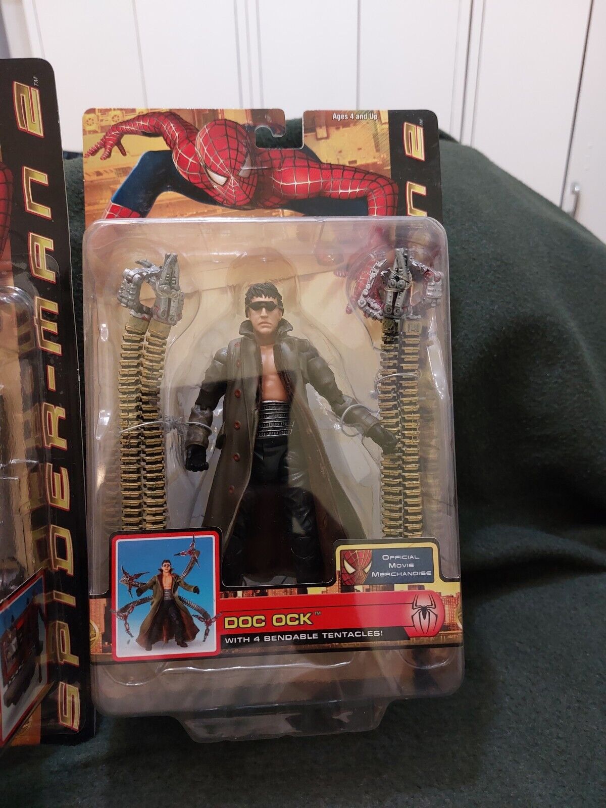 Marvel Legends DOC OCK Spider-Man 2 Movie Tentacle Attack DOCTOR OCTOPUS  Toybiz