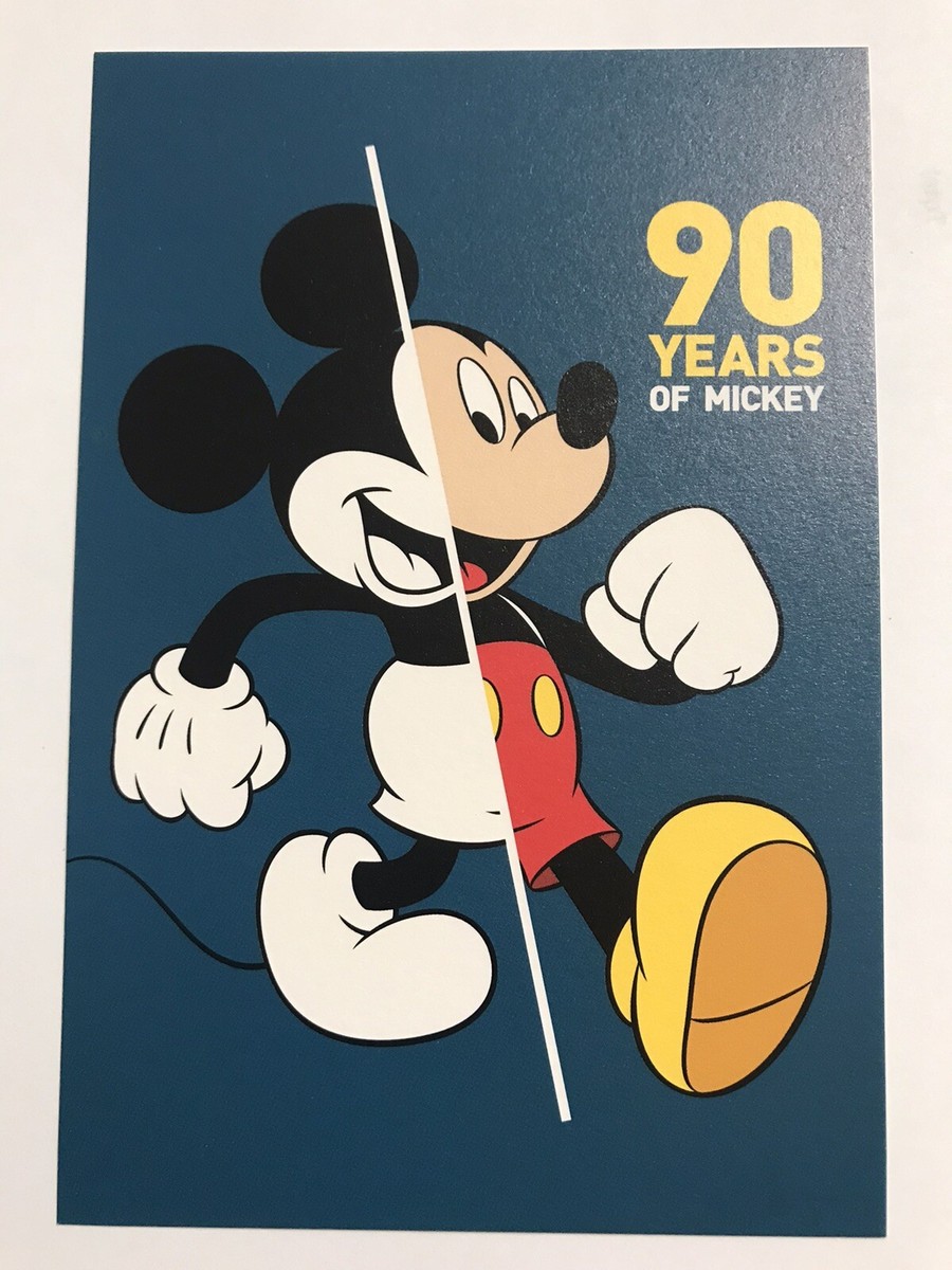 POSTCARD DISNEY 90 YEARS OF MICKEY MAGIC CARD #55 MICKEY