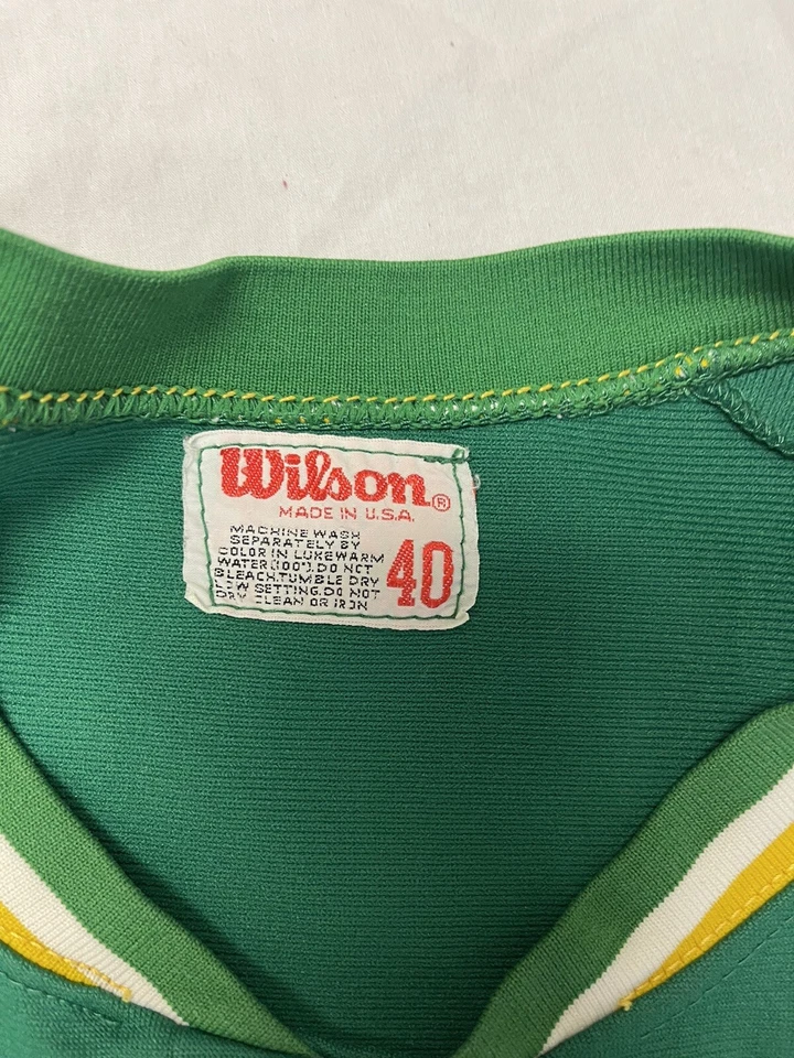 Camiseta de beisebol vintage South Florida Bulls Wilson tamanho 40 anos 70 NCAA - Imagem 3 de 4