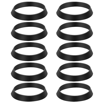 #ad #ad 10 PCS Seal Ring Silicone Washer Waste Pipe Seal Ring Rubber Gasket Washers Plum $8.79