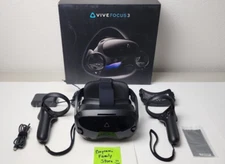 HTC VIVE Focus 3 Headset with Controllers #99HASY010-00