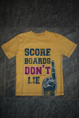 GAP kids | cooles Shirt | T-Shirt | Kurzarmshirt tolles GELB  134 140 für Jungs 
