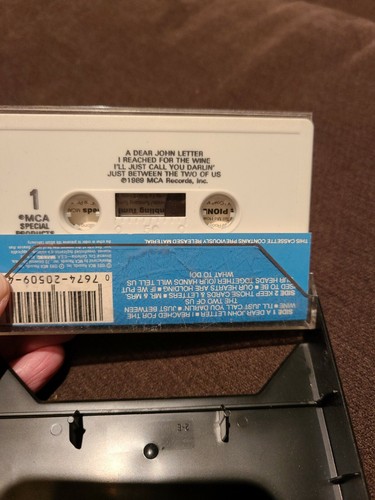 Loretta Lynn Ernest Tubb Ill Just Call You Darlin Audio Cassette Tape 1989 - Picture 6 of 6