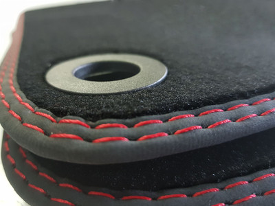 Fußmatten für VW Scirocco 3 III beste Qualität Exclusive Velours Automatten 