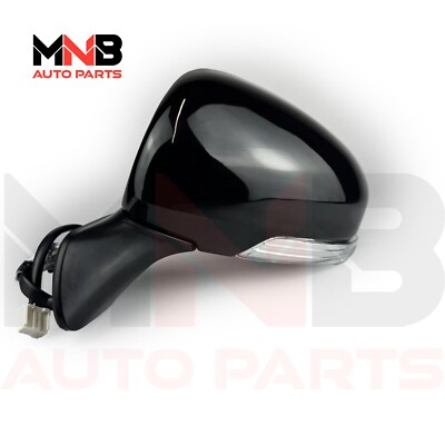 BLACK/WHITE/SILVER LEFT PASSENGER SIDE WING MIRROR fits TOYOTA PRIUS PLUS 13-20