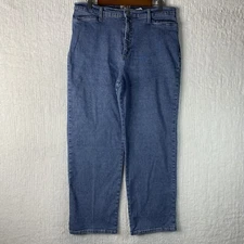French Dressing FDJ Jeans Petite Natural Fit Size 16P  34/28 High Rise Straight