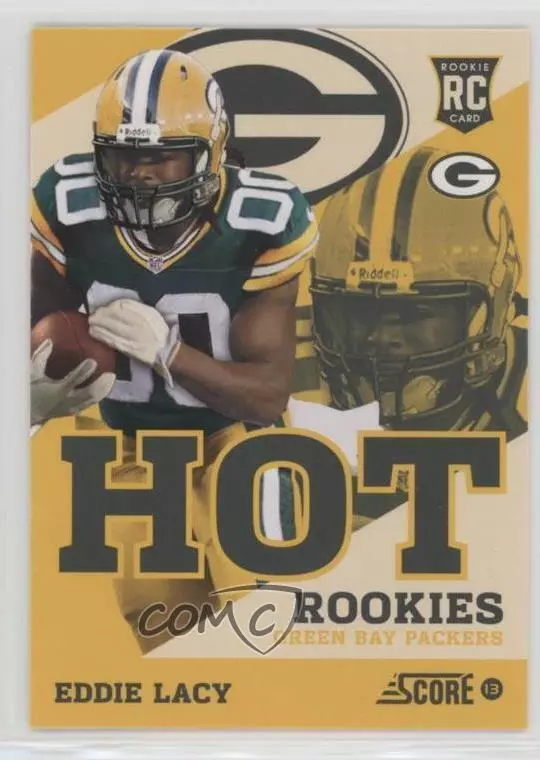 Eddie Lacy trading card