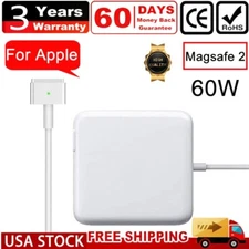 60W Magsafe 2 T-Tip AC Power Adapter Charger For Macbook Pro 13" A1435 A1502 New