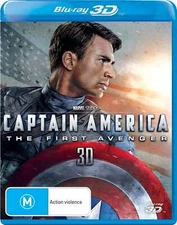 Captain America - The First Avenger 3D  (Blu-Ray) New & Sealed - Region B