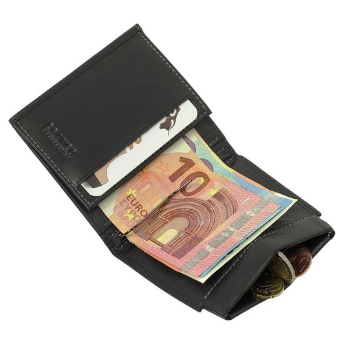 Branco Leder Dollarclip Herren Geldbeutel Clip Geldbörse schwarz braun cognac - Bild 6 von 16