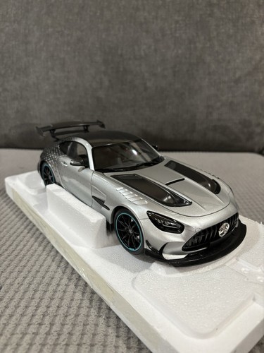 1/18 Minichamps Mercedes Benz AMG GT Black Series Silver Star Diecast Limited - Picture 7 of 24