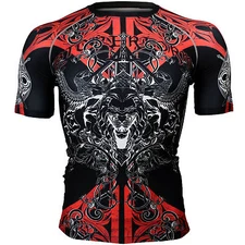 BTOPERFORM [FX-321] GRIFFIN Skin Compression Under Baselayer Rashguard MMA BJJ