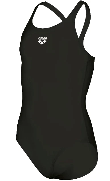 Arena Badeanzug Mädchen Größe 128 Dynamo Rückenausschnitt Schwarz - Bild 2 von 4