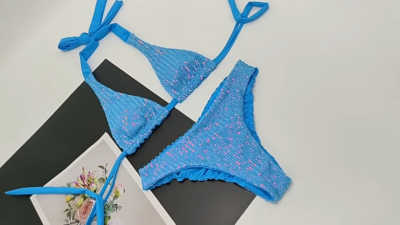 sexy summer bathing suits Sexy Monarch Berry Beachy Swimwear Bra Top & Minimal Bikini main image 0